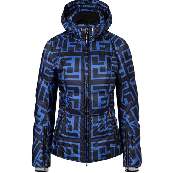 Bogner NWT Sport Sanne Down Ski Jacket Blue/Black - Picture 3 of 8